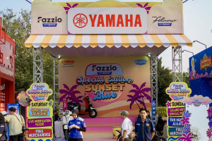 Guncang 'Lebaran Skena' Cherrypop 2026! Yamaha Luncurkan Fazzio Special Edition Sunset Blue 