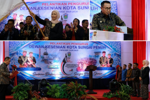 DKKS Sungai Penuh Dikukuhkan, Sri Kartini Alfin Nahkodai Periode 2026–2030