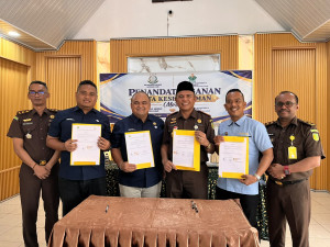 Harmoni Hukum & Perkebunan! PTPN IV Regional IV Mantapkan Sinergi lewat MOU bersama Kejari Batanghar
