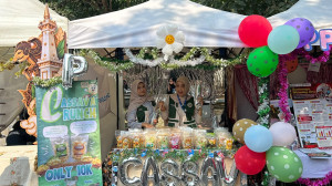 Tim PPKO Ormawa BEM FKIP UAD Ramaikan Expo UKM dengan Olahan Singkong