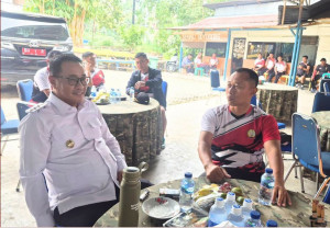Wako Alfin dan Wawako Azhar Hadiri Pertandingan Eksibisi Futsal HUT TNI ke-81.