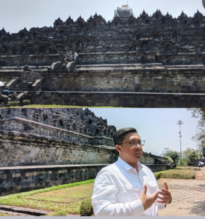 BI Jambi Bersama Forweb Jelajahi Sejarah Peradaban Buddha Nusantara di Kompleks Candi Borobudur
